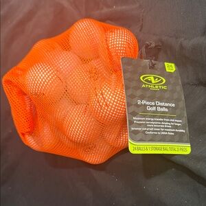 Athletic works 24 count golf balls new with tags